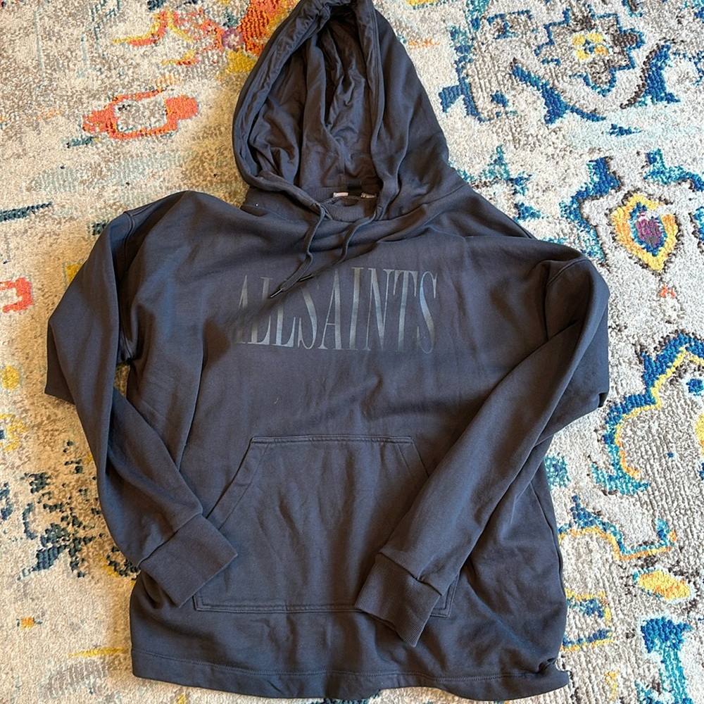 All saints oversized women’s hoodie sweater.